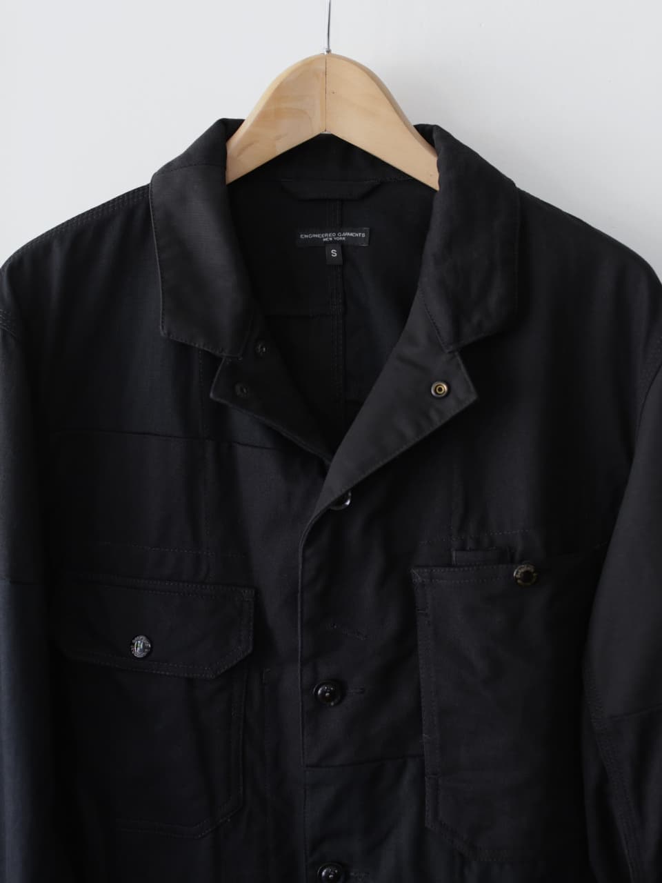 Logger Jacket - Cotton Heavy Twill color Black 4