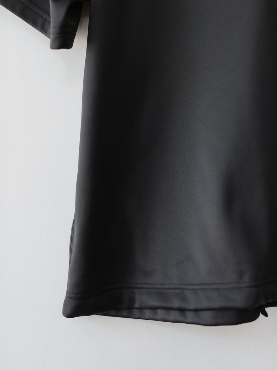 U Neck Popover - Poly Fleece color Black 5