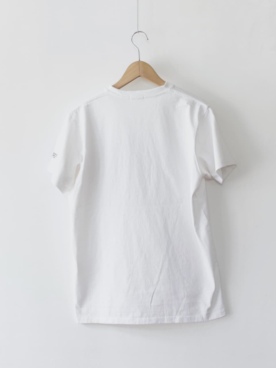 Printed Cross Crewneck T-Shirt - Bau White 3