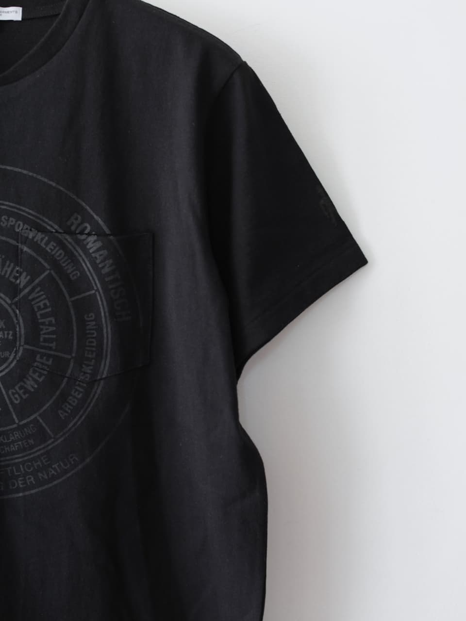 Printed Cross Crewneck T-Shirt - Bau Black 5