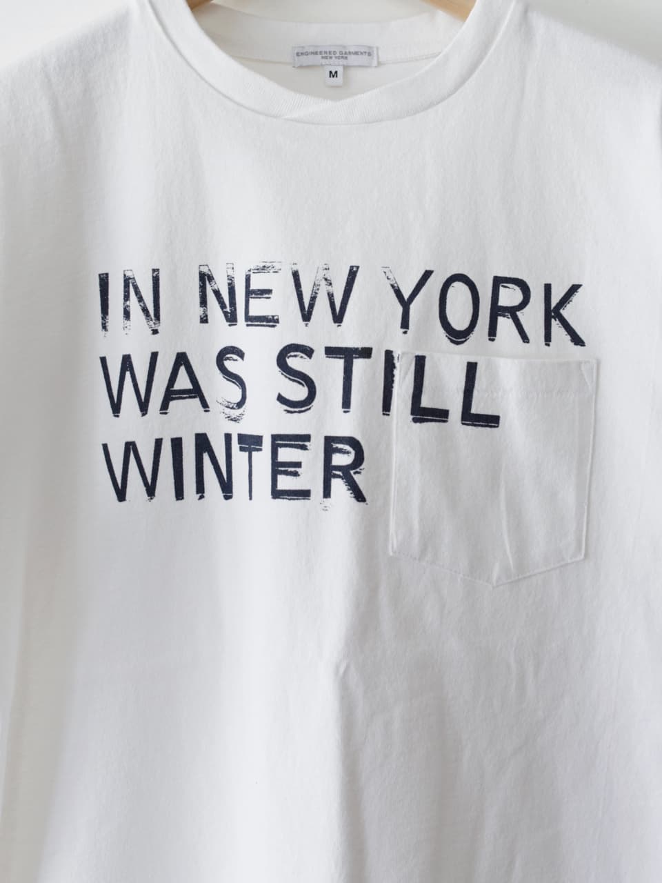 Printed Cross Crewneck T-Shirt - In New York 4