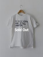 Printed Cross Crewneck T-Shirt - In New York 